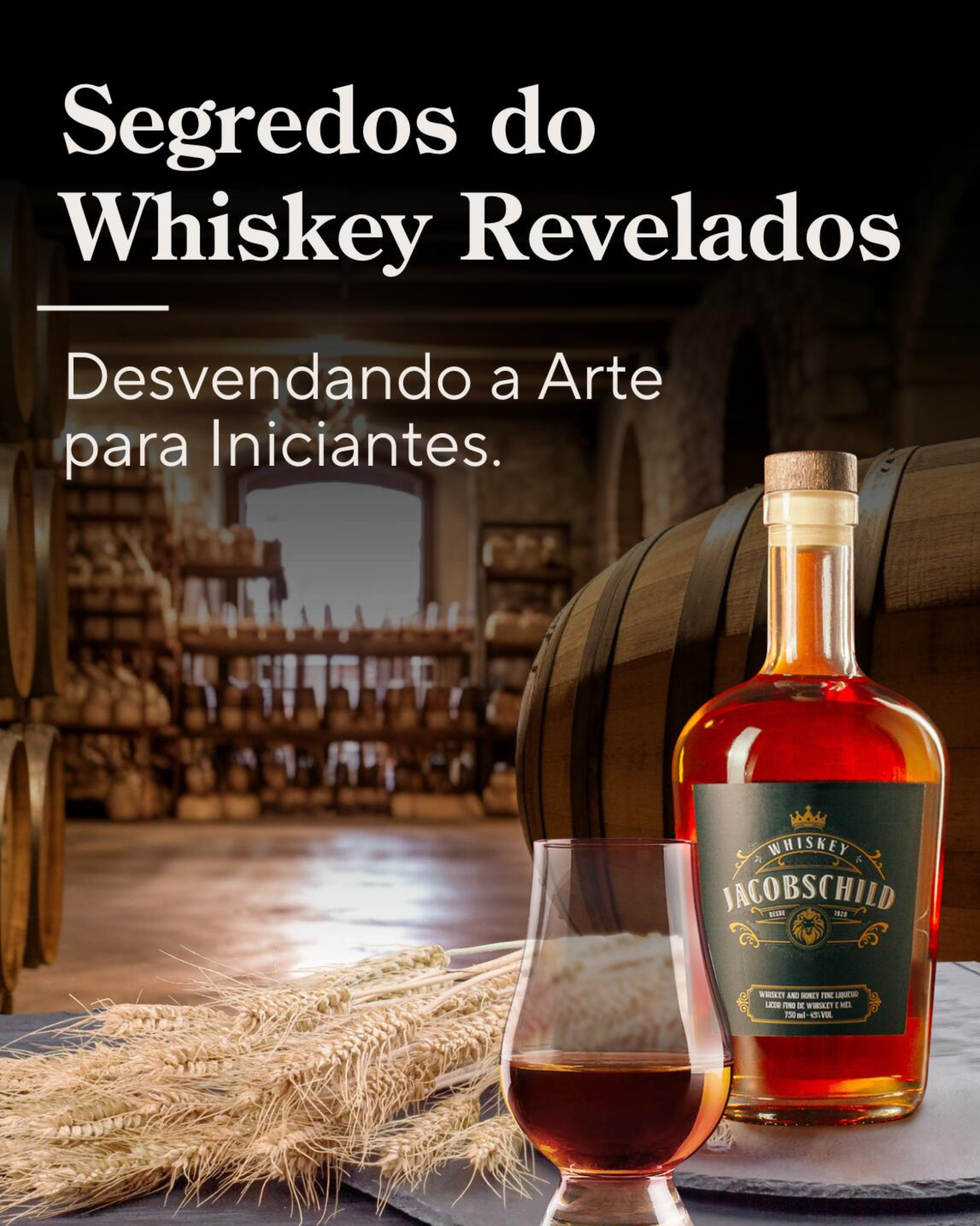 MAIS FAMOSO-KIT-750ml Whiskey Mel + Ebook