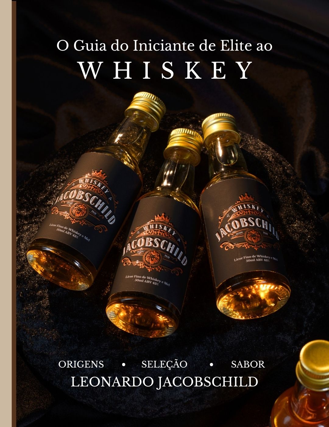 50ml-Whiskey e Mel-Kit (4 Garrafas)