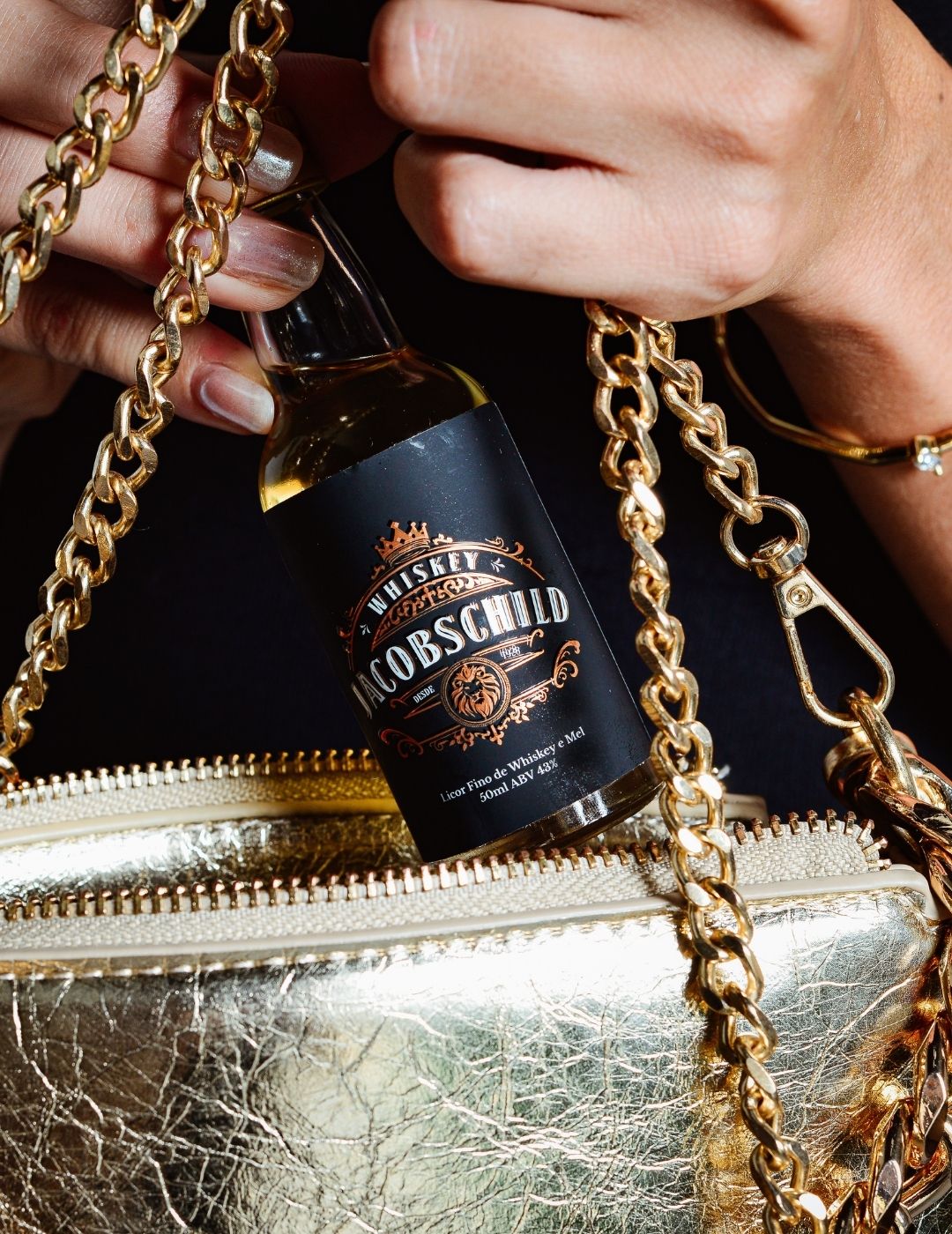 50ml-Whiskey e Mel-Kit (4 Garrafas)